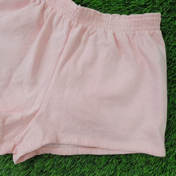 Vintage 80s Sporty Gym Shorts Womens L/XL Pink USA - Picture 12 of 13